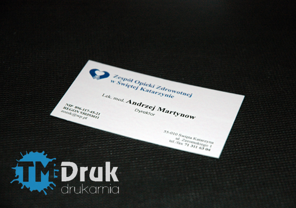 Druk wizytówek - zamawiaj od producenta - Wrocław, Oława, Oleśnica, Brzeg, Siechnice