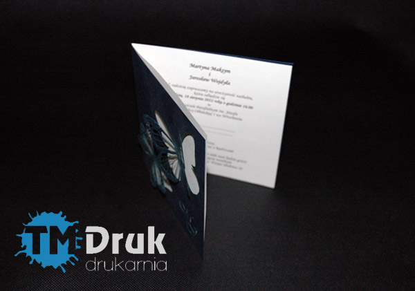 Ozdobne zaproszenia na ślub od producenta