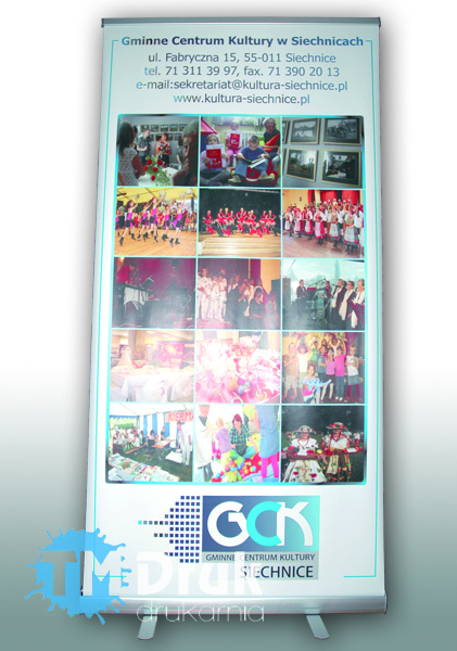 Rollup-y, standy reklamowe dla firm - Opole, Nysa, Grodków, Brzeg, Ząbkowice Śląskie