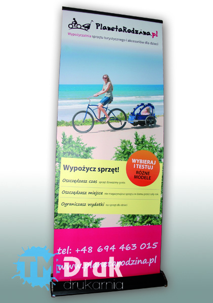 Relizujemy rollupy, standy reklamowe dla firm. Oferujemy atrakcyjne ceny.