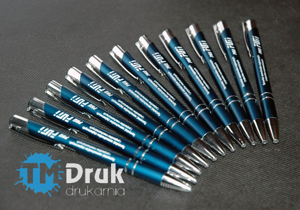 Długopisy reklamowe z wygrawerowanym logo firmy