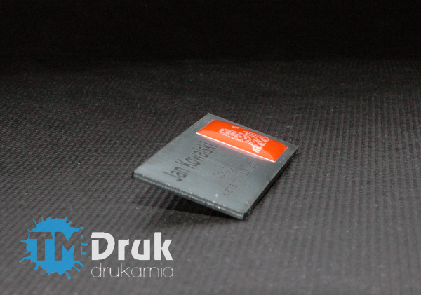 Identyfikatory personalizowane, produkcja TM Druk