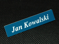 Zamawiaj identyfikatory, plakietki, imiennik personalizowane (z imieniem i nazwiskiem) bezpośrednio od producenta