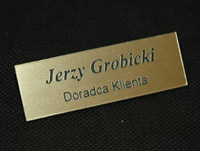 Tanie identyfikatory personalizowane - TM Druk Siechnice