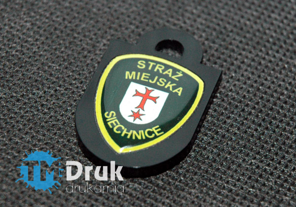 Breloczek do kluczy wypukły - 3D