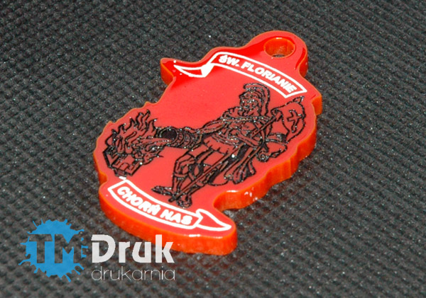 Brelok do kluczyków Św. Florian - Producent TM Druk