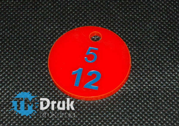 Grawerowane marki narzędziowe z barwionym grawerem - Zamawiaj od producenta - TM Druk