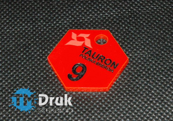 Marka narzędziowa z wygrawerowanym logo