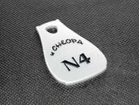 Zawieszki do kluczy z numeracją pokoi