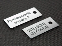 Zawieszki do kluczy z opisem