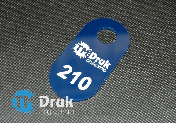 Produkujemy ozdobne numerki i zawieszki do szatni, kluczy - TM Druk - Wrocław, Oława, Oleśnica, Brzeg