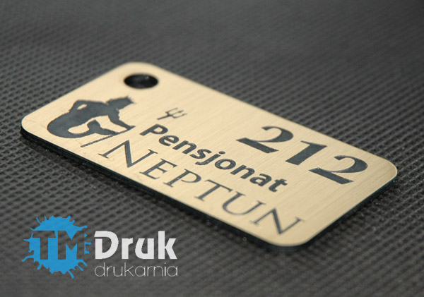 Breloki do kluczy z numerem pokoju bezpośrednio od producenta - TM Druk