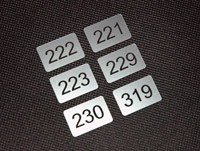 Numerki do przycisków