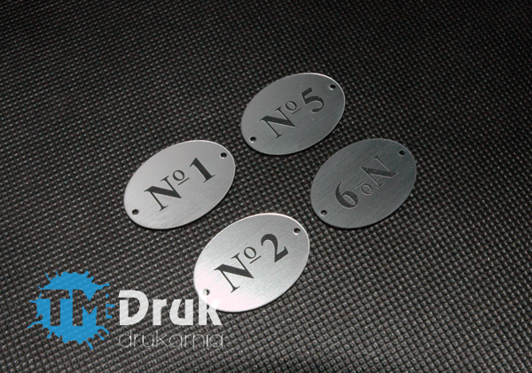 Tabliczki z numerkami na półki sklepowe