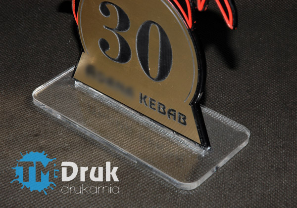 Nowoczesne numerki wycięte w dowolnym kształcie - Warszawa, Wrocław, Kraków, Gdańsk, Szczecin, Opole