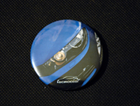 Przypinka, plakietki, buttony, badge, badziki, znaczki na agrafce. Dla klubu samochodowego. TM Druk Producent plakietek dolnyśląsk