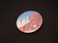 Okolicznościowe - Przypinka, plakietki, buttony, badge, badziki, znaczki na agrafce. Siechnice, Olawa, Olesnica, Wroclaw, Brzeg
