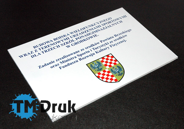 Tablice informacyjne dla urzędów, szkół - Wrocław, Brzeg, Oława, Oleśnica, Święta Katarzyna, Siechnice