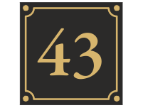 Tablice, tabliczki adresowe pezpośrednio od producenta - TM Druk