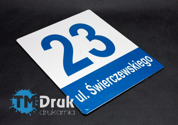 Tablice adresowe - Wrocław, Oława, Oleśnica, Brzeg, Siechnice