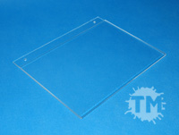 Produkcja na zamówienie tabliczek - kieszonek z plexiglass na wymienne kartki