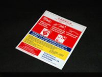 Etykiety zastępcze do gaśnic i agregatów gaśniczych - od producenta