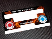 Kontrolki do gaśnic, hydrantów - Drukarnia Siechnice