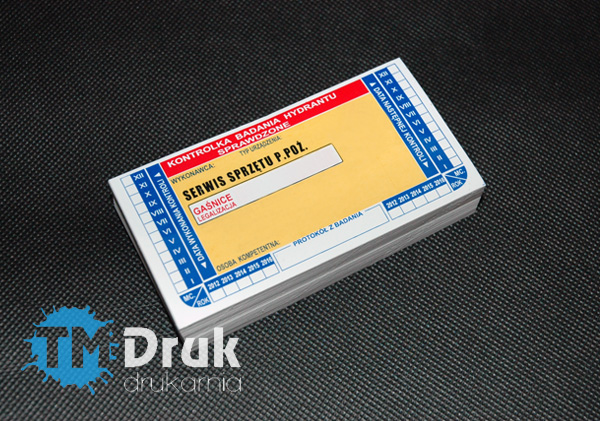 TM Druk Drukarnia - producent kontrolek na folii samoprzylepnej