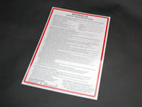 Instrukcja BHP - Ogólna przeciwpożarowa - Producent TM Druk