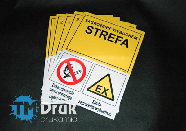 Produkcja znaków BHP na Dolnym Śląsku