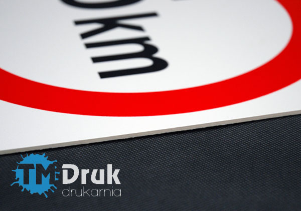 Produkcja znaków na BHP