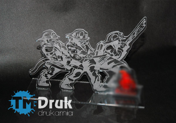 Statuetki, upominki dla strażakow. Projektowane na indywidualne zamowienia