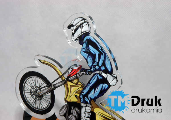 Trofea z plexi, grafika drukowana w pełnym kolorze
