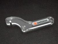 Wycinanie kształtów laserem, obróbka pleksi. Kluczyk do pompy z pleksi gr 8mm - TM Druk